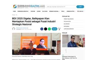 BEX 2025 Digelar, Balikpapan Kian Mantapkan Posisi sebagai Pusat Industri Strategis Nasional – Gerbang Kaltim