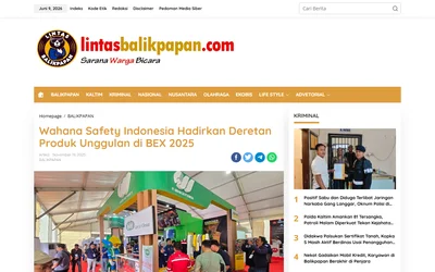 Wahana Safety Indonesia Hadirkan Deretan Produk Unggulan di BEX 2025 - Lintasbalikpapan.com